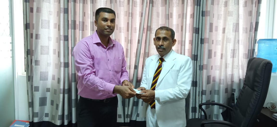 Donation for Grade 5 Scholarship prizes