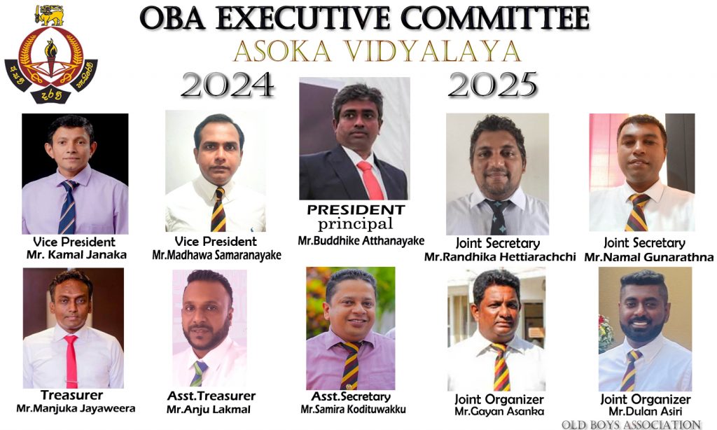 OBA Executuve committee 2024/2025