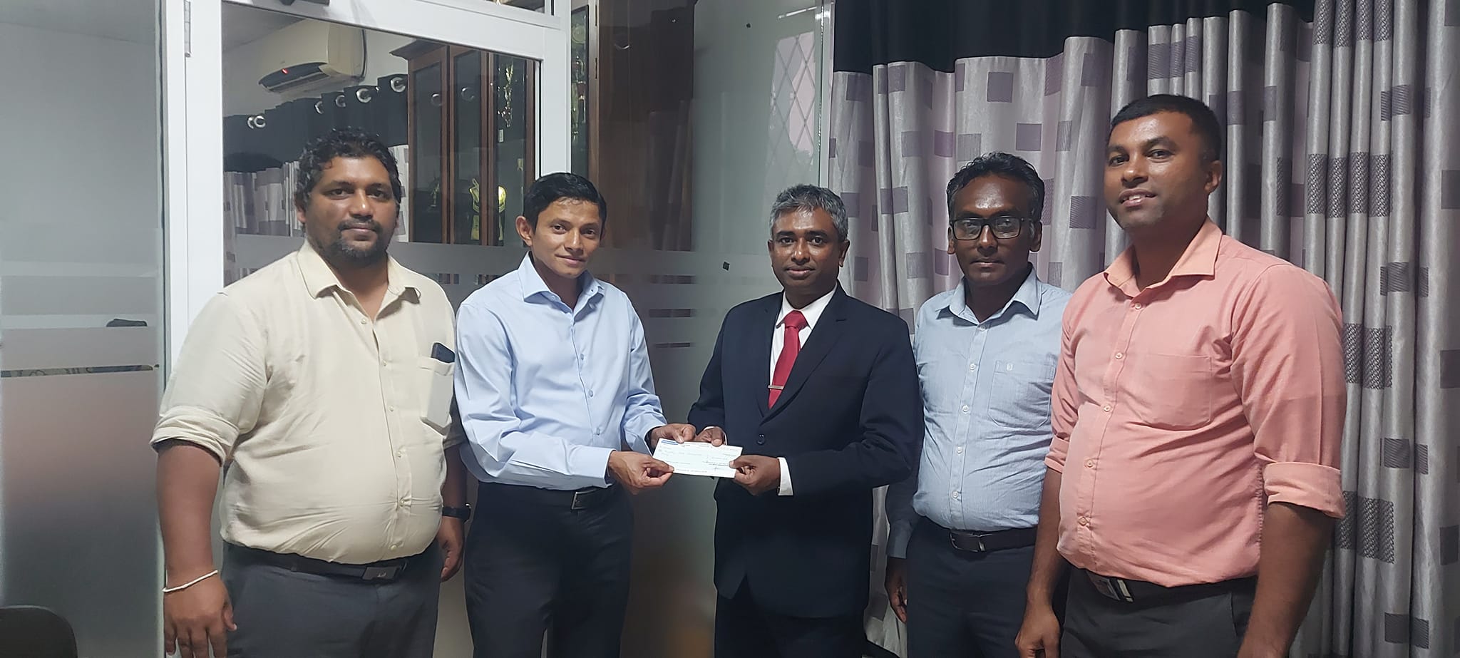 විදුහල්පති ශ්‍රේණිධාරි කාර්ය මණ්ඩලය සඳහා සංවිධානය කර ඇති ධාරිතා සංවර්ධන වැඩසටහන සඳහා මූල්‍යමය අනුග්‍රහය